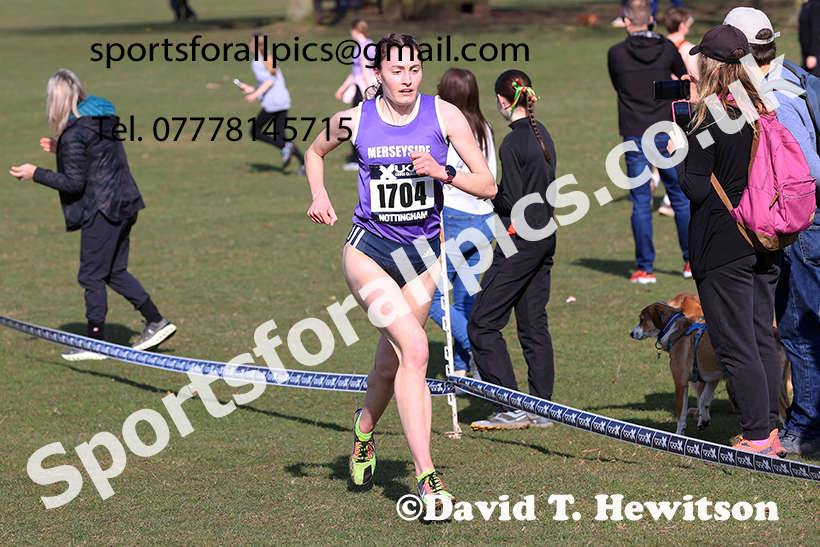 Senior womens 2025 UK CAU Inter Counties Cross Country Champs., Wollaton Park, Nottingham. Photo: David T. Hewitson/Sports for All Pics